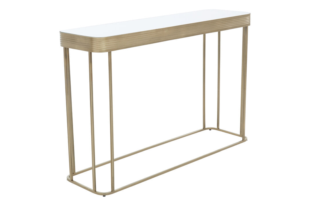 Mercer Console Table - Gold & Mirror
