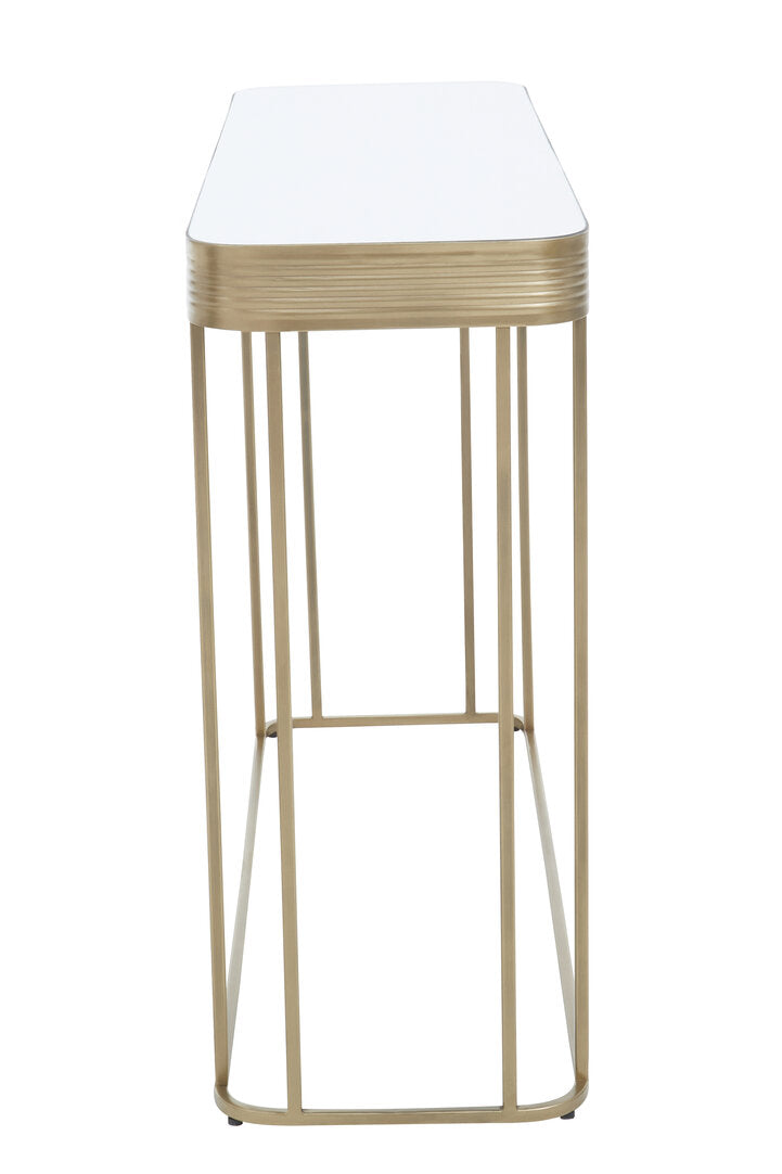 Mercer Console Table - Gold & Mirror