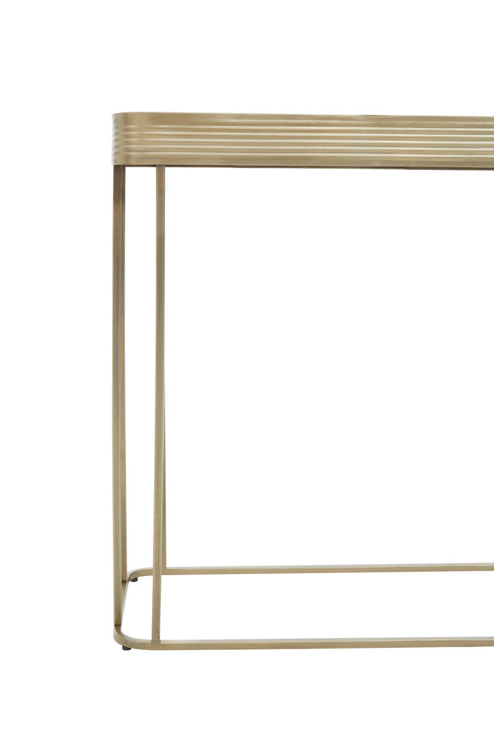Mercer Console Table - Gold & Mirror