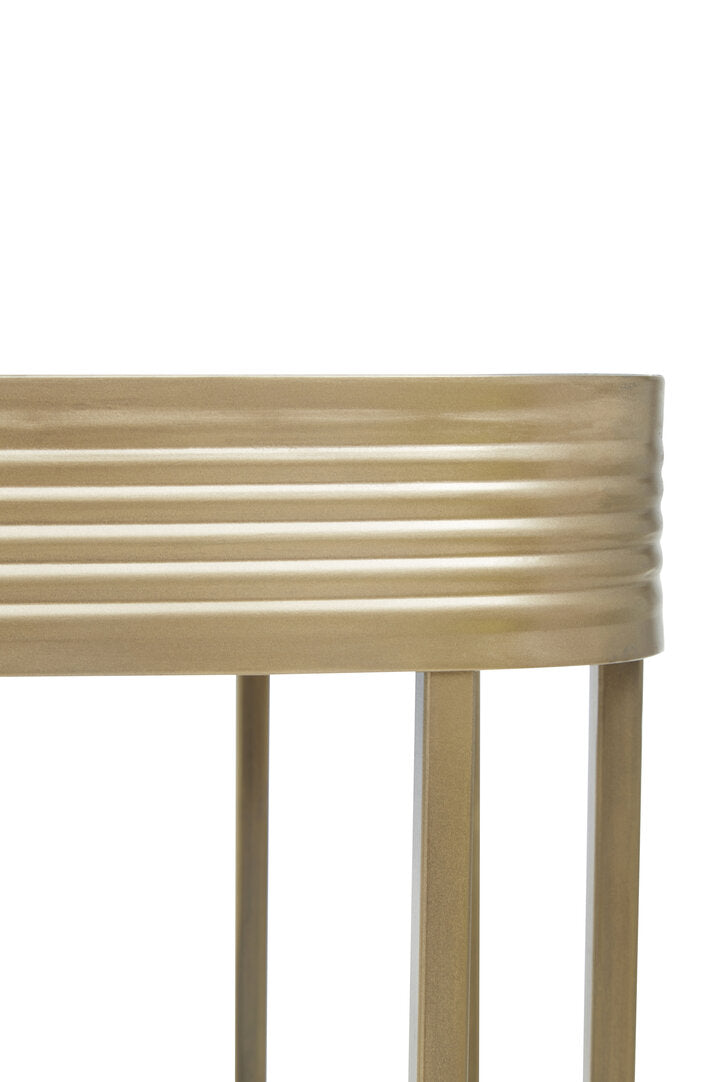 Mercer Console Table - Gold & Mirror