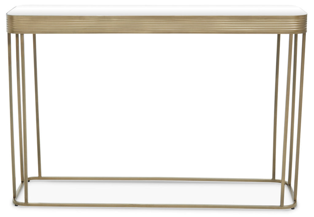 Mercer Console Table - Gold & Mirror