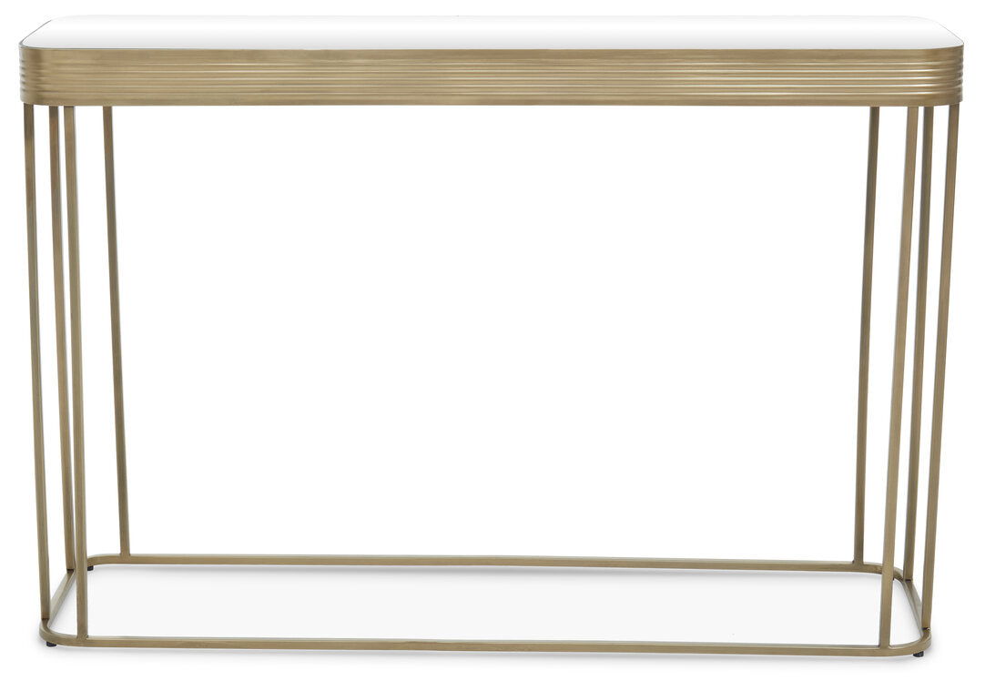 Mercer Console Table - Gold & Mirror