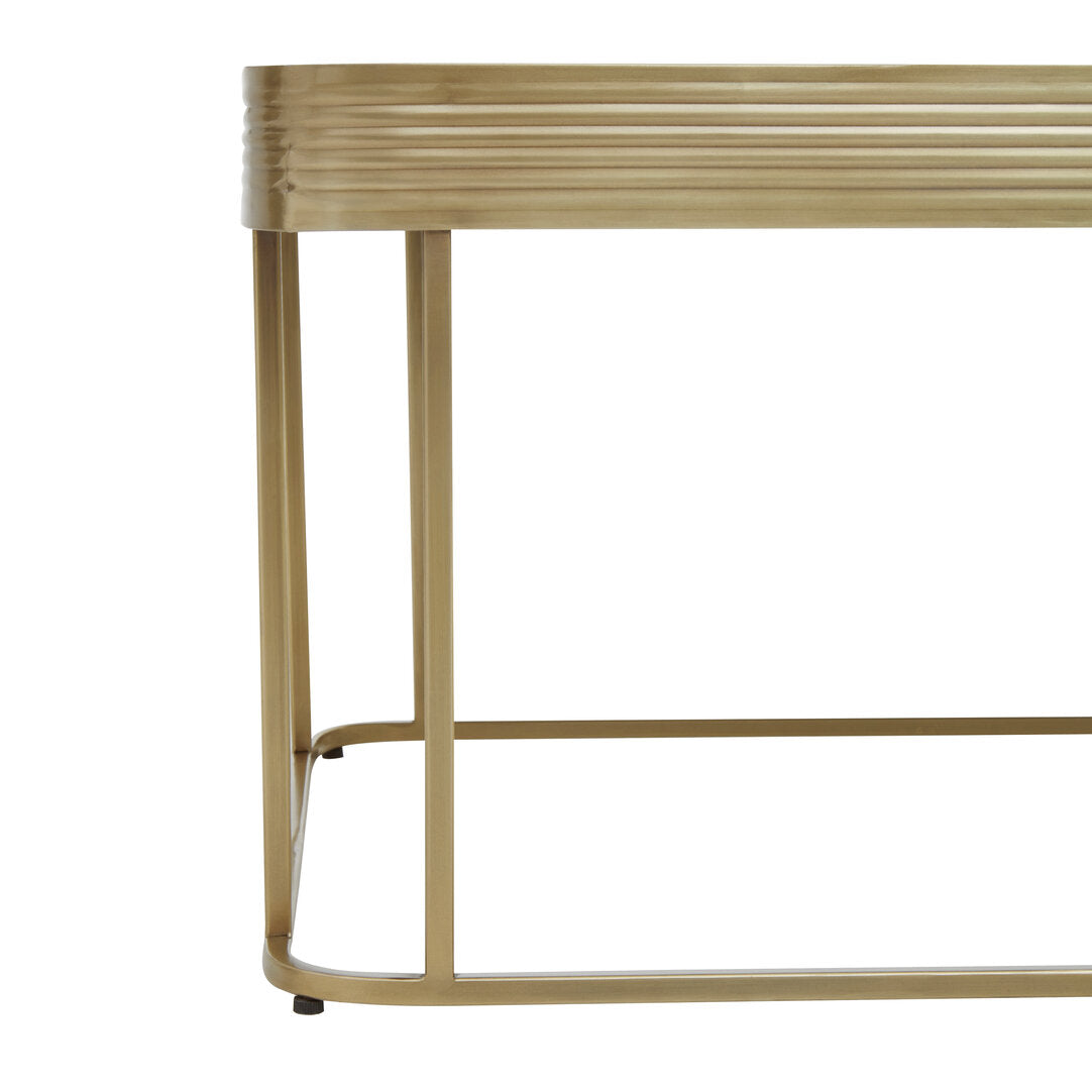 Mercer Coffee Table - Gold & Mirror