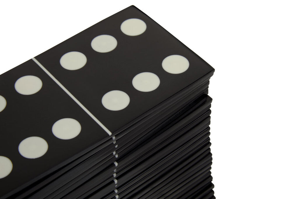 Jameson Grey & Black Domino Set