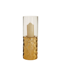Rhea Pillar Candle Holder - Gold - Small