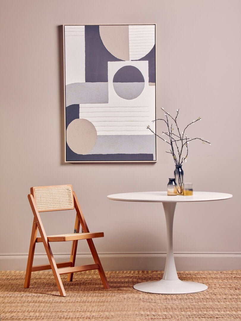 Jensen Round Dining Table - White