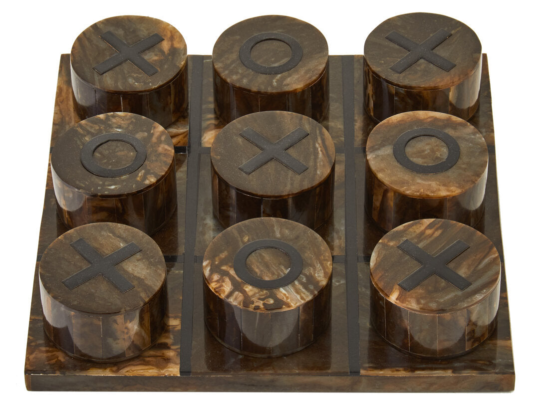 Dixon Noughts And Crosses - Black & Brown