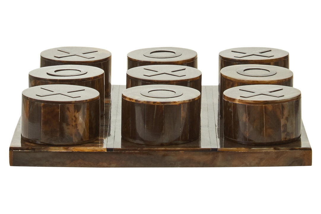 Dixon Noughts And Crosses - Black & Brown