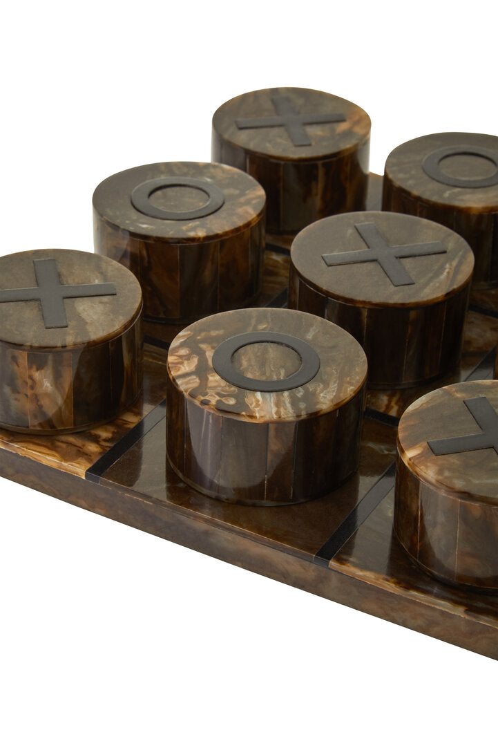 Dixon Noughts And Crosses - Black & Brown