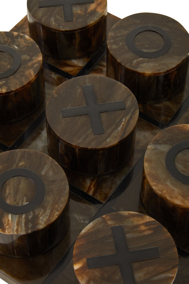 Dixon Noughts And Crosses - Black & Brown