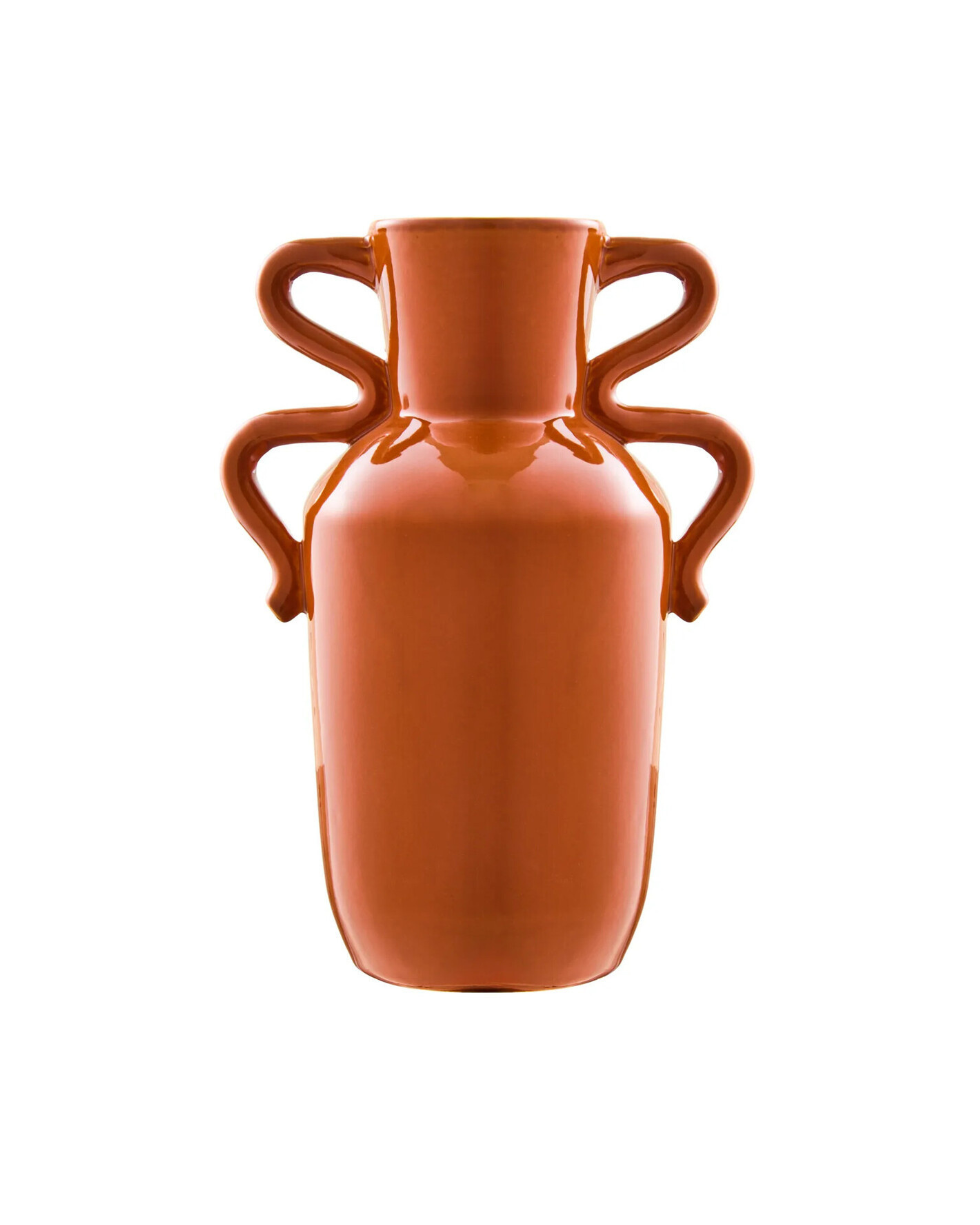 Vale Orange Vase - Large