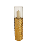 Rhea Pillar Candle Holder - Gold - Large