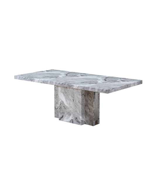 Fallon Dining Table - Grey Marble