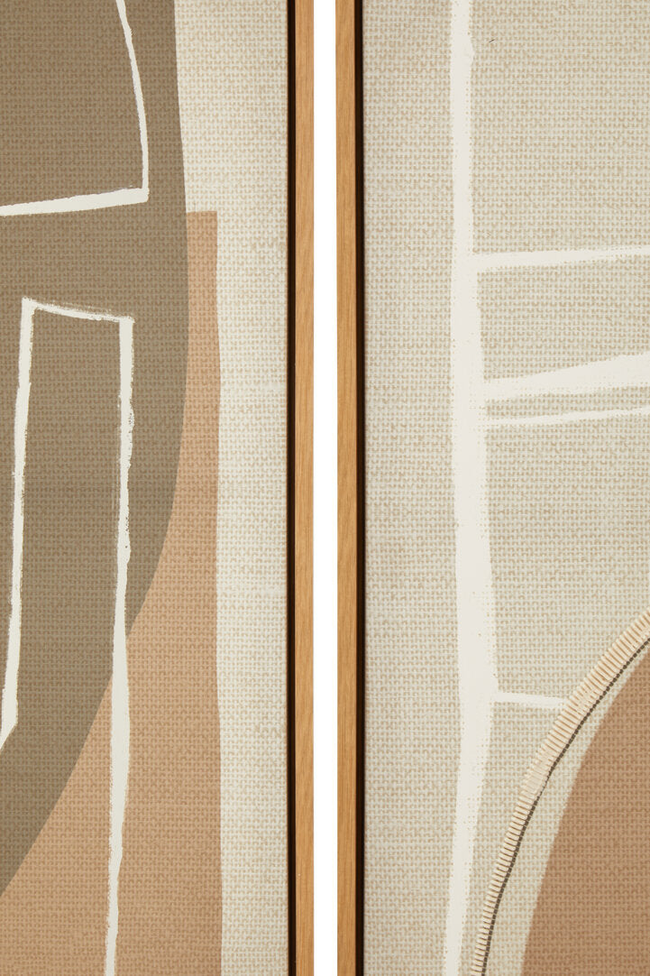 Halo Abstract Wall Art - Set of 2