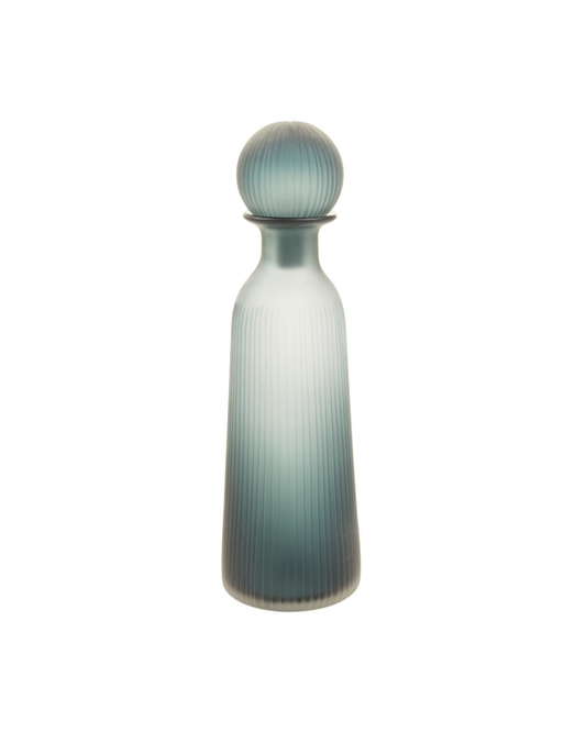 Leora Blue Bottle Vase - Large
