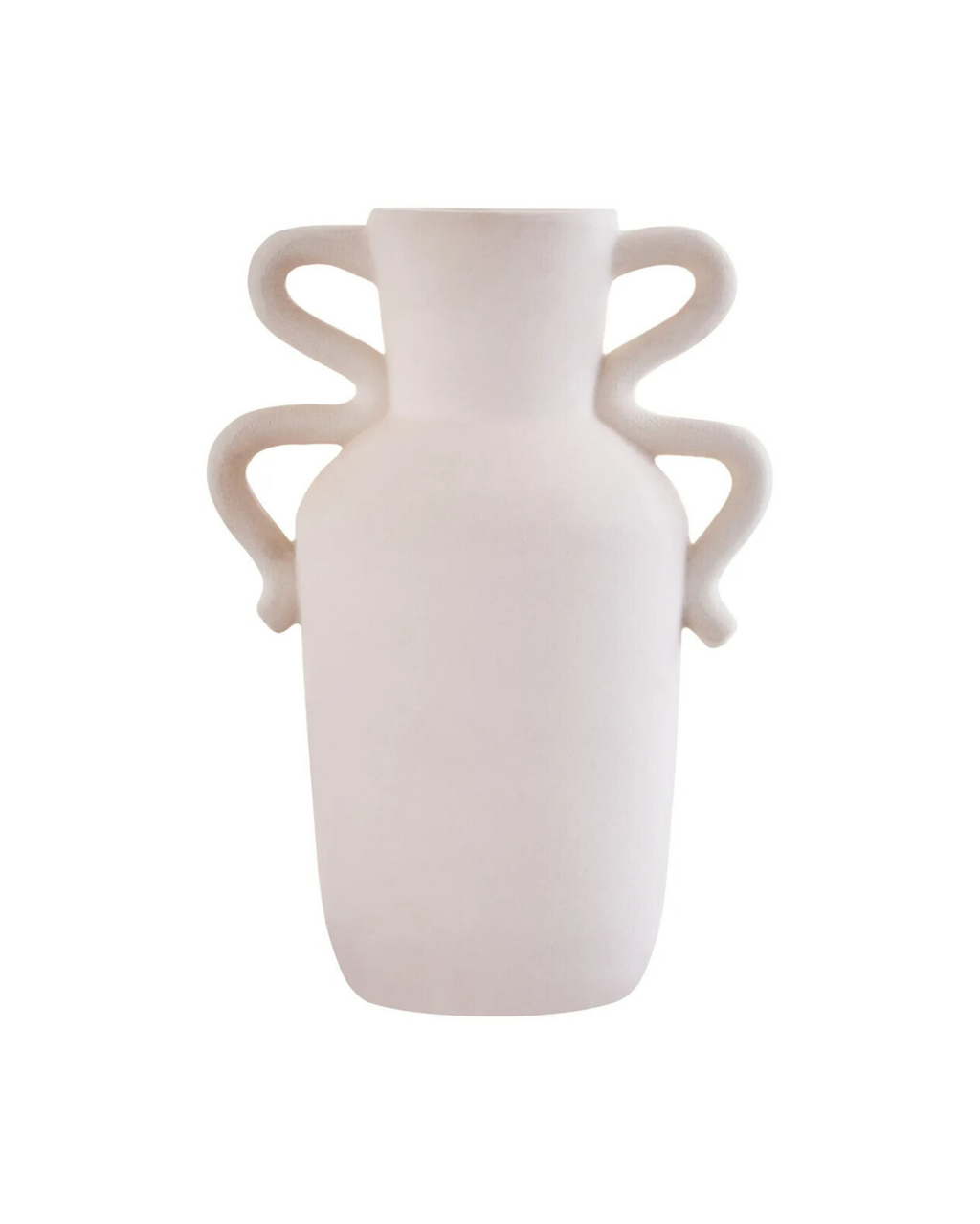 Vale White Vase - Large