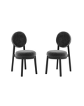 Fairfax Dining Chair - Set of 2 - Anthracite