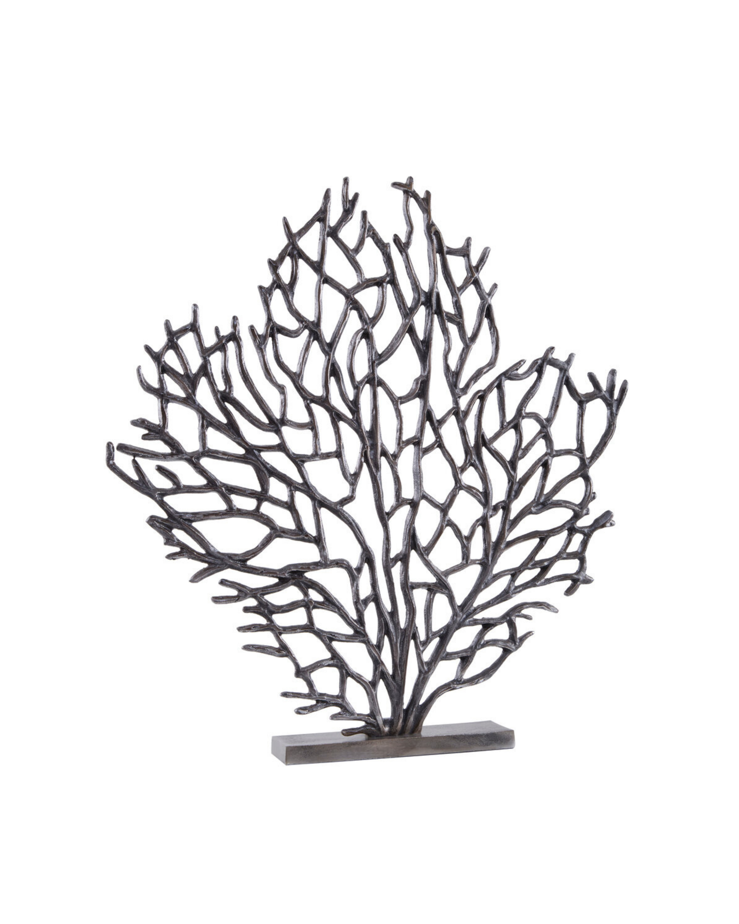 Clarke Coral Sculpture - Large - Black Nickel