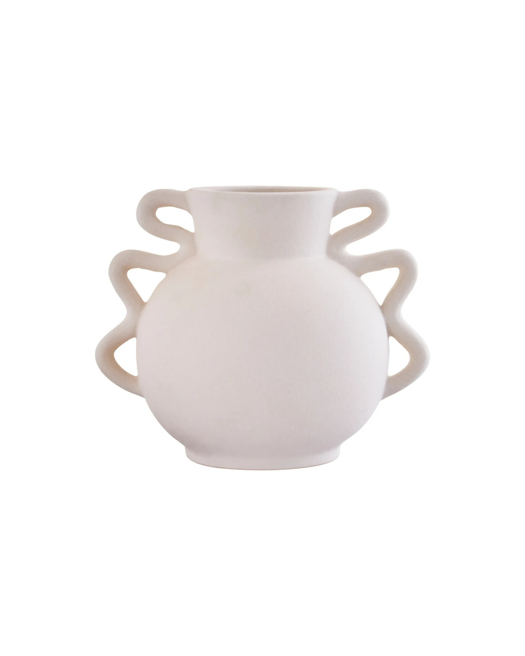 Vale White Vase - Small