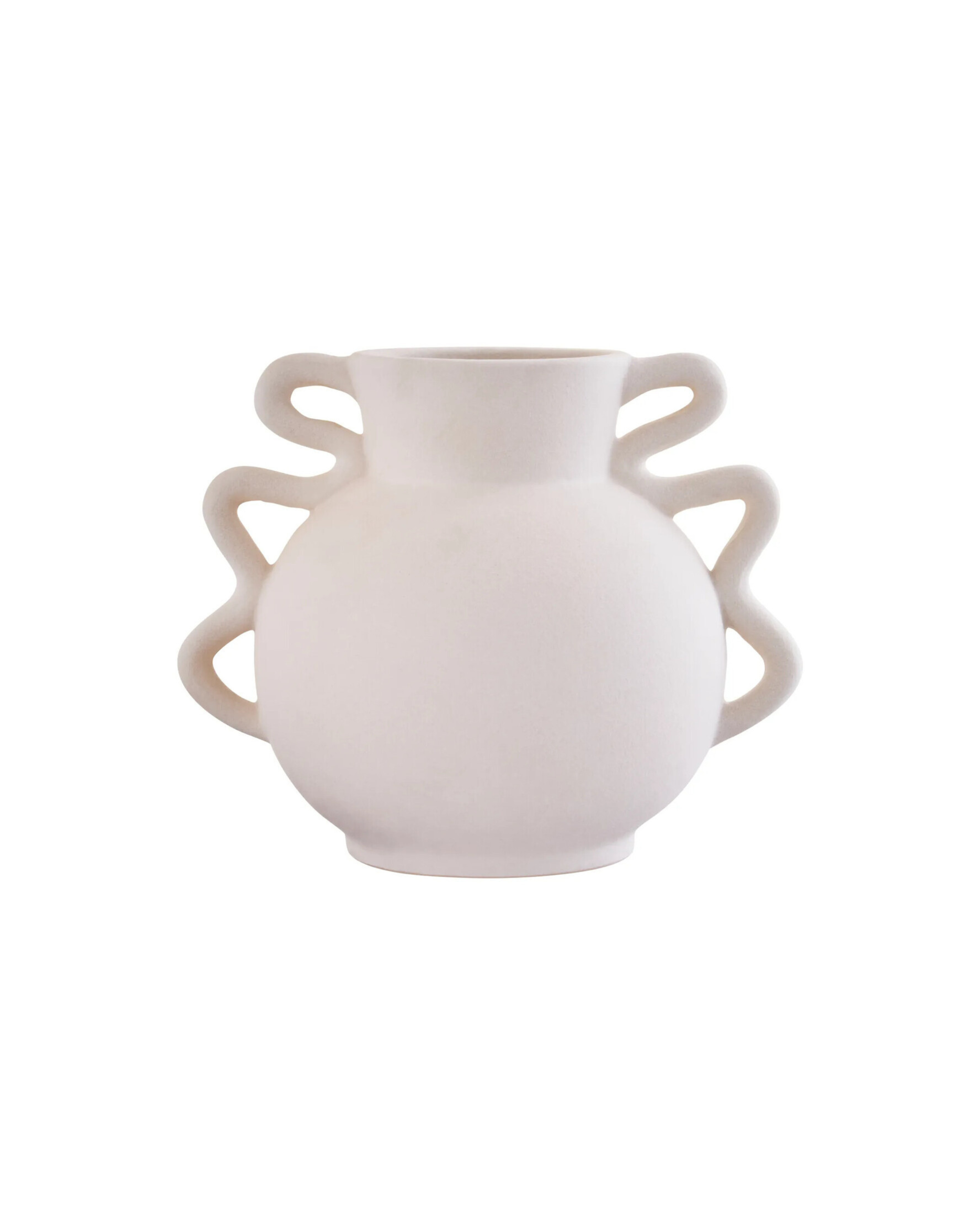 Vale White Vase - Small