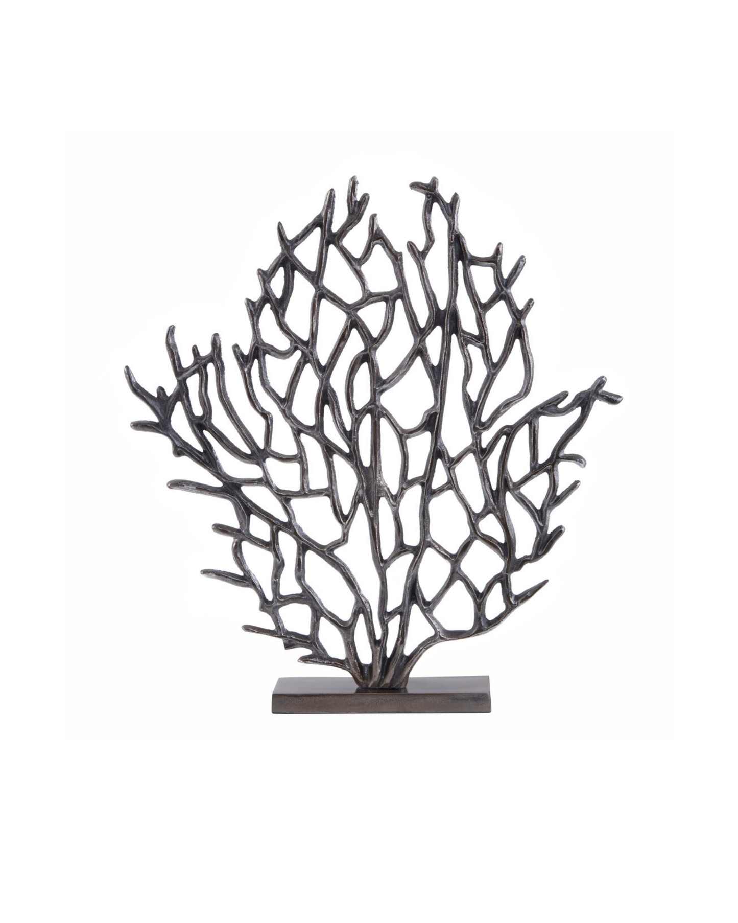 Clarke Coral Sculpture - Small - Black Nickel