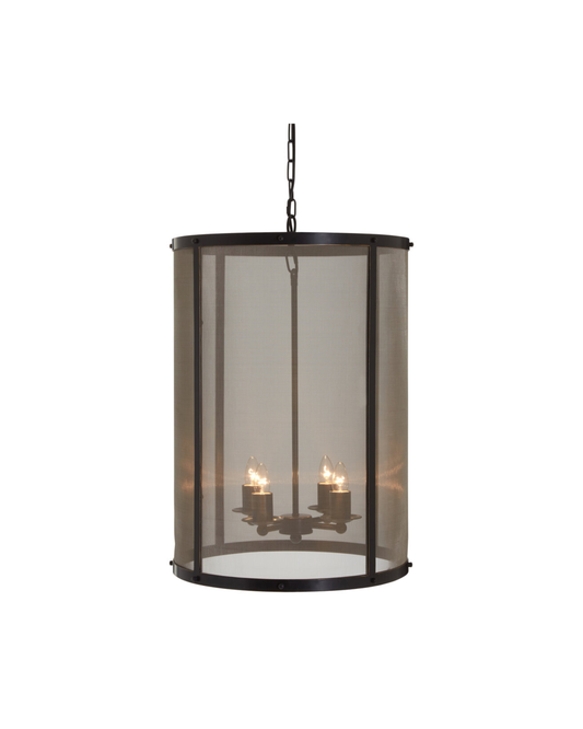 Quinn Ceiling Pendant - Black and Dusk Gold
