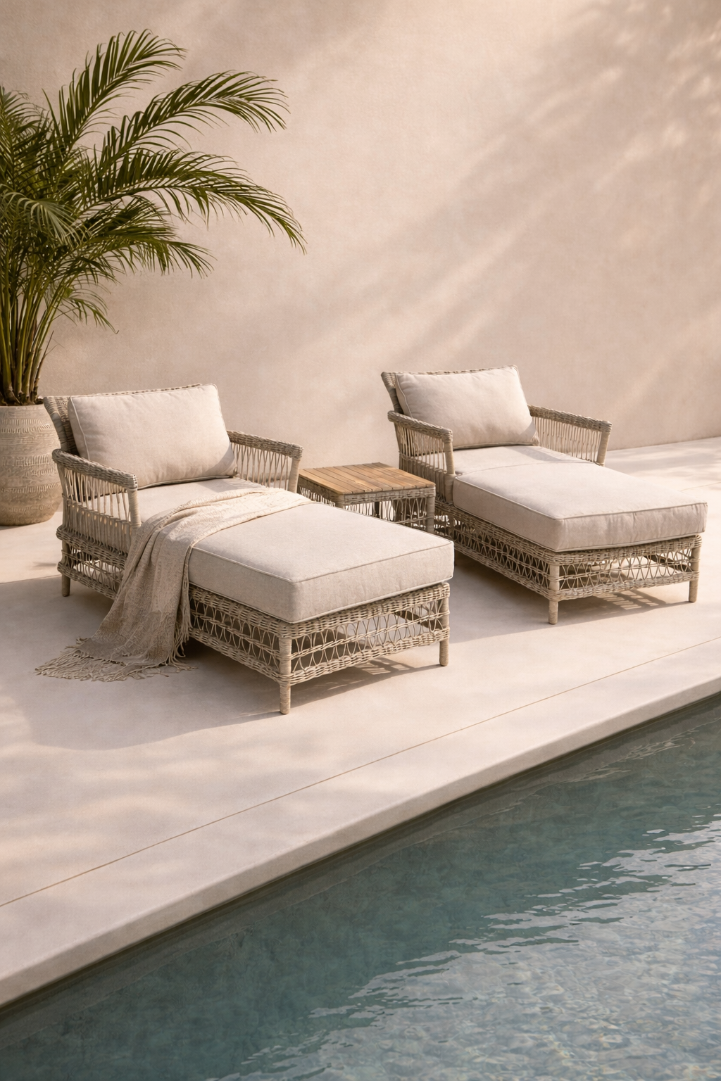 Portland Outdoor Sun Lounger Set