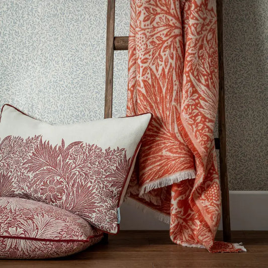 Marigold Jacquard Throw Russet