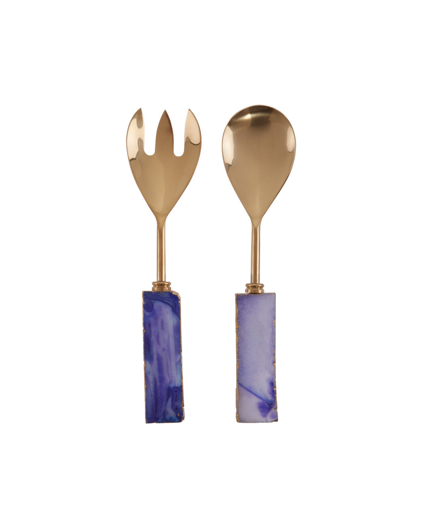 Vena Serving Set - Blue And Gold