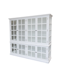 Malibu Display Cabinet - 8 Door - White