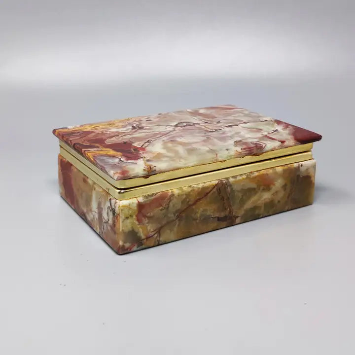 Italian Onyx Jewelry Box