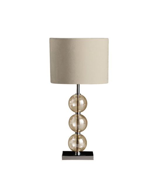 Auretta Orb Table Lamp - Cream