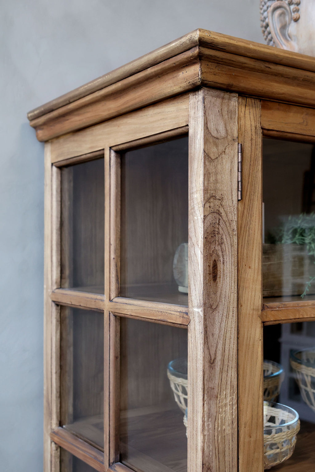 Malibu Display Cabinet - 8 Door - Natural