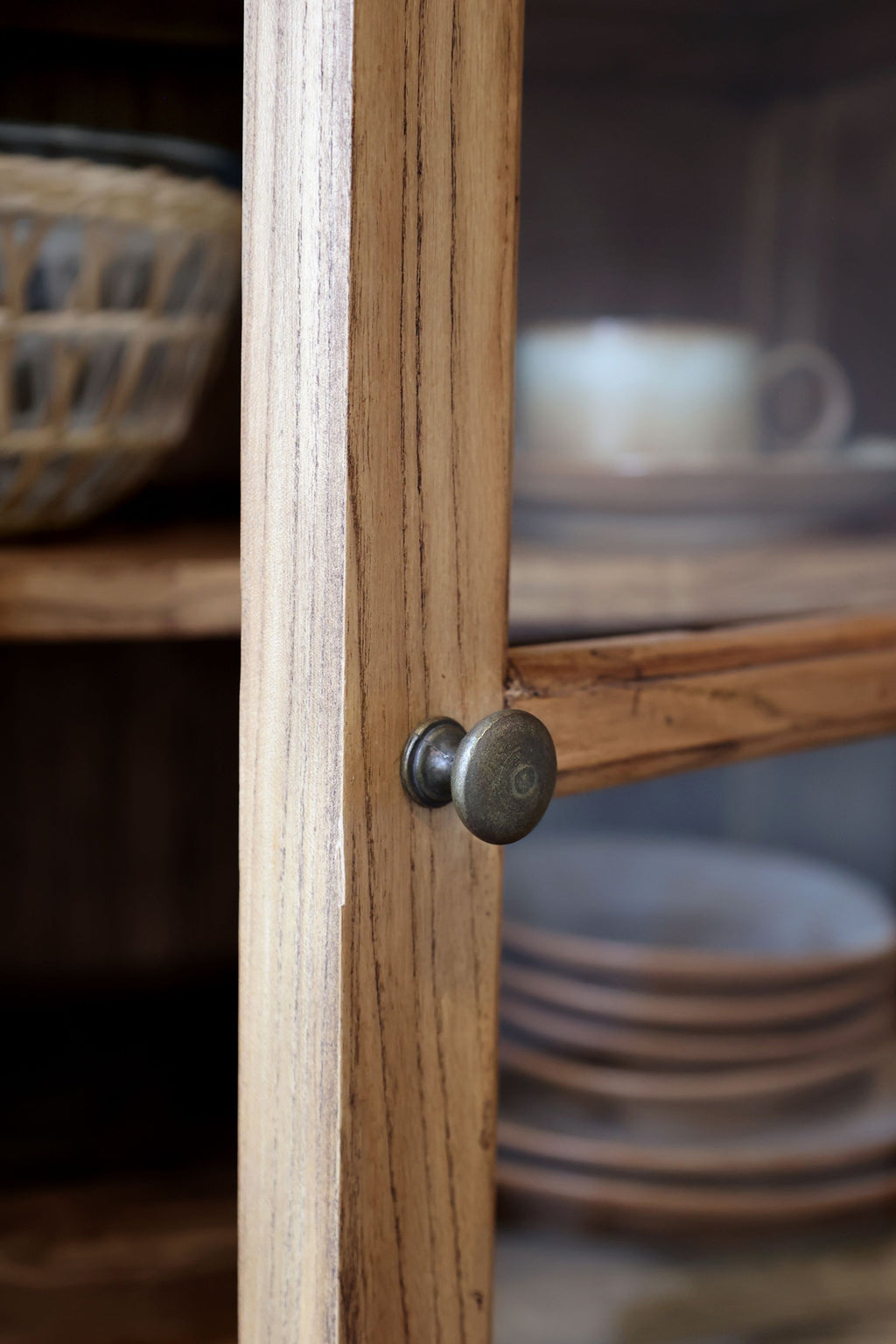 Malibu Display Cabinet - 8 Door - Natural