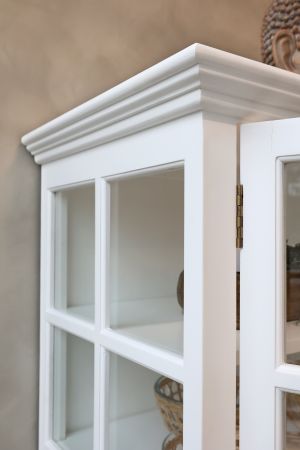 Malibu Display Cabinet - 8 Door - White