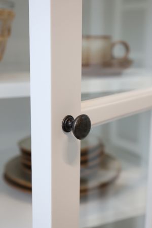 Malibu Display Cabinet - 8 Door - White