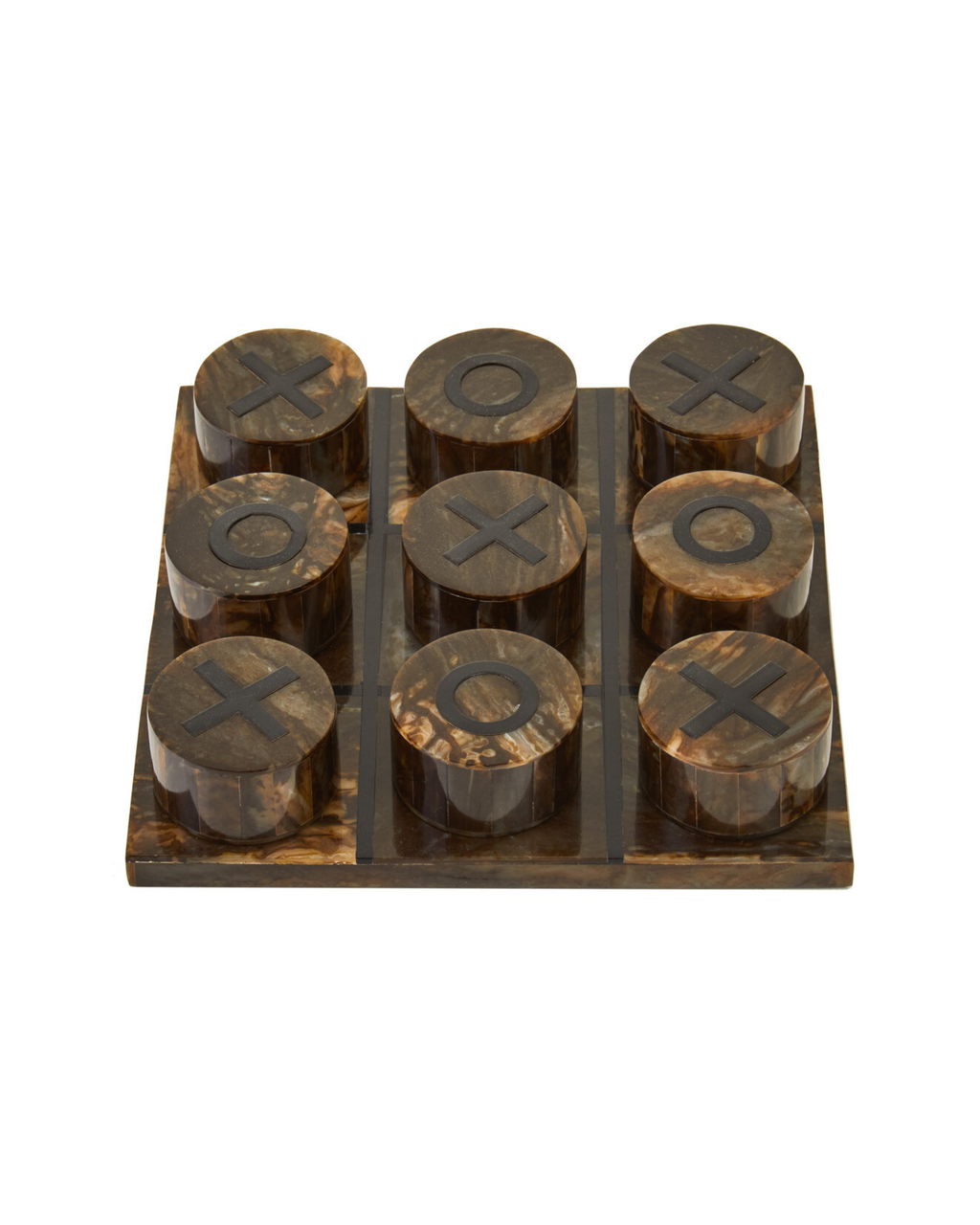 Dixon Noughts And Crosses - Black & Brown