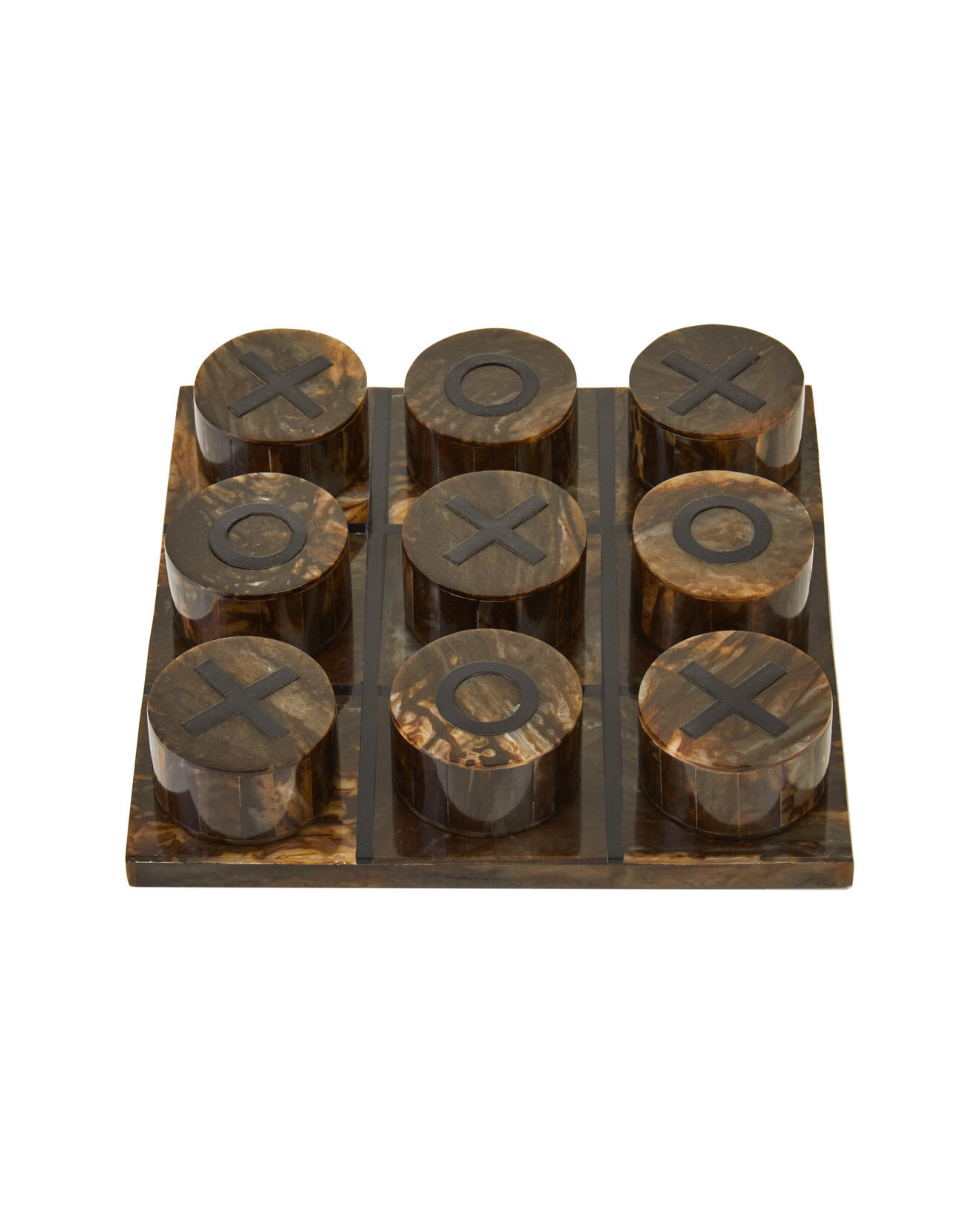 Dixon Noughts And Crosses - Black & Brown
