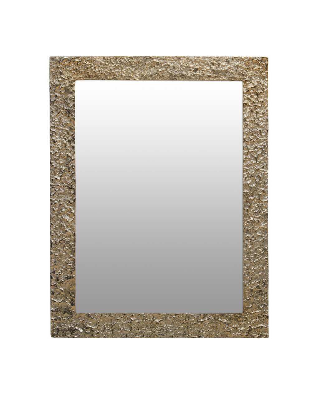 Wailea Textured Gold Finish Mirror