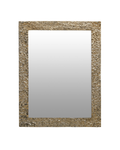 Wailea Textured Gold Finish Mirror