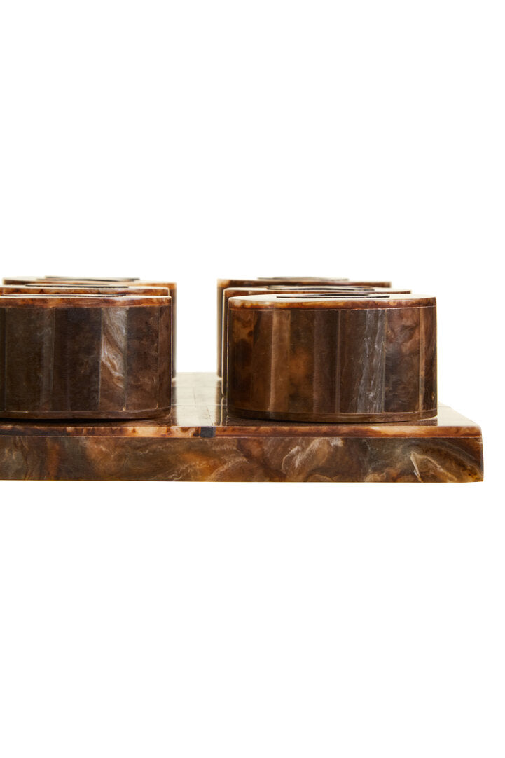 Dixon Noughts And Crosses - Black & Brown