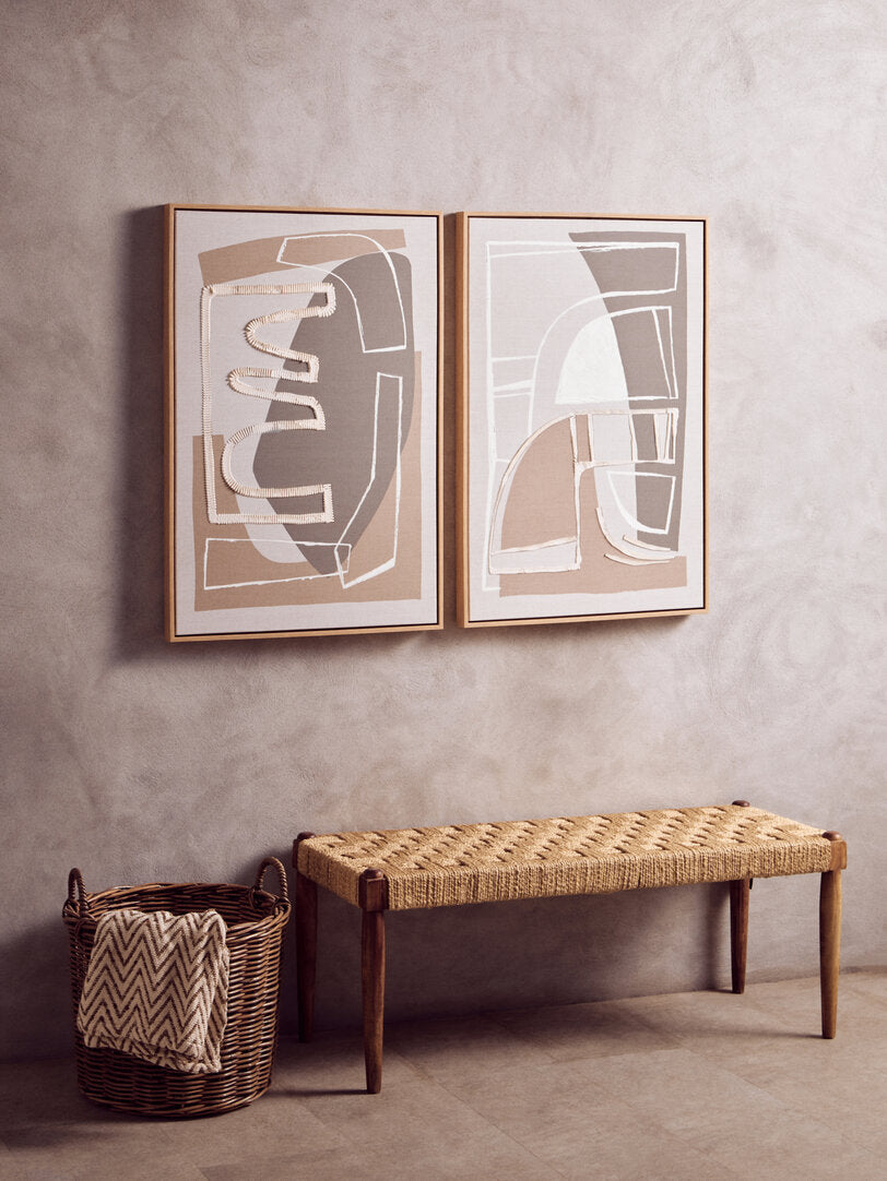Halo Abstract Wall Art - Set of 2