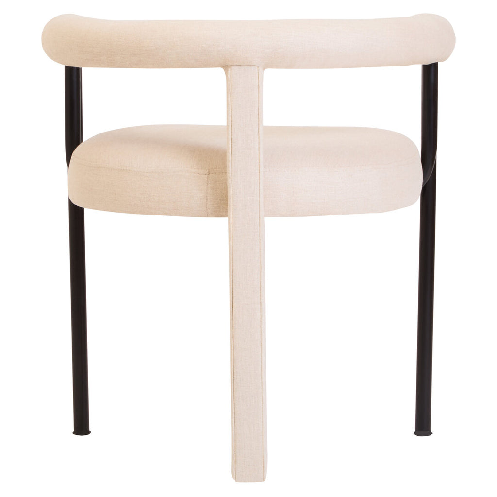 Leighton Dining Chair - Cream Linen