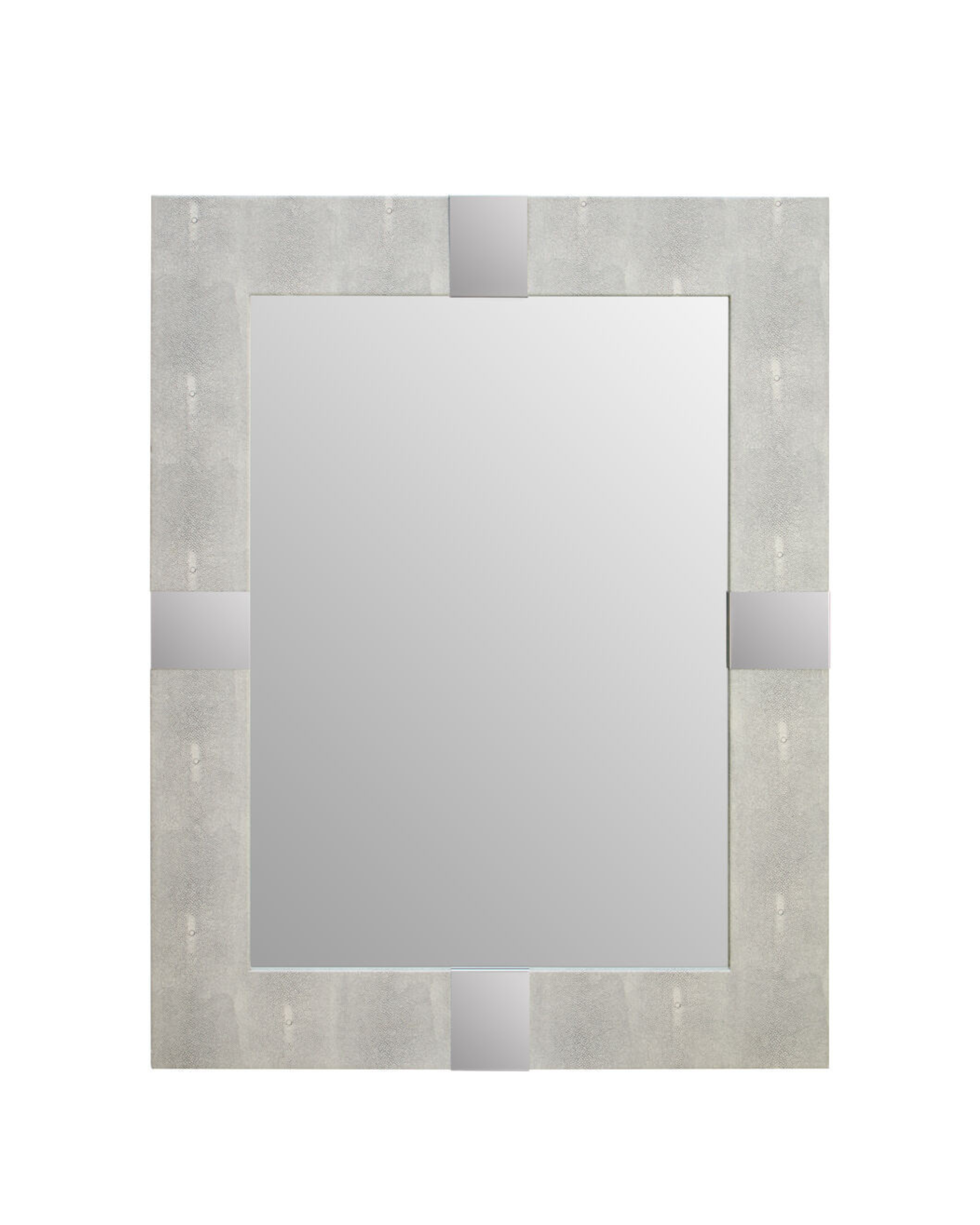Pendry Wall Mirror - Grey Shagreen