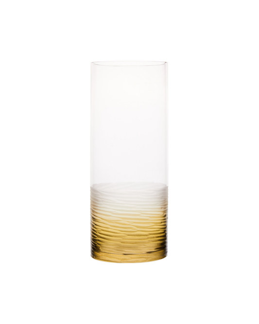 Osmo Textured Ombre Glass Vase - Large