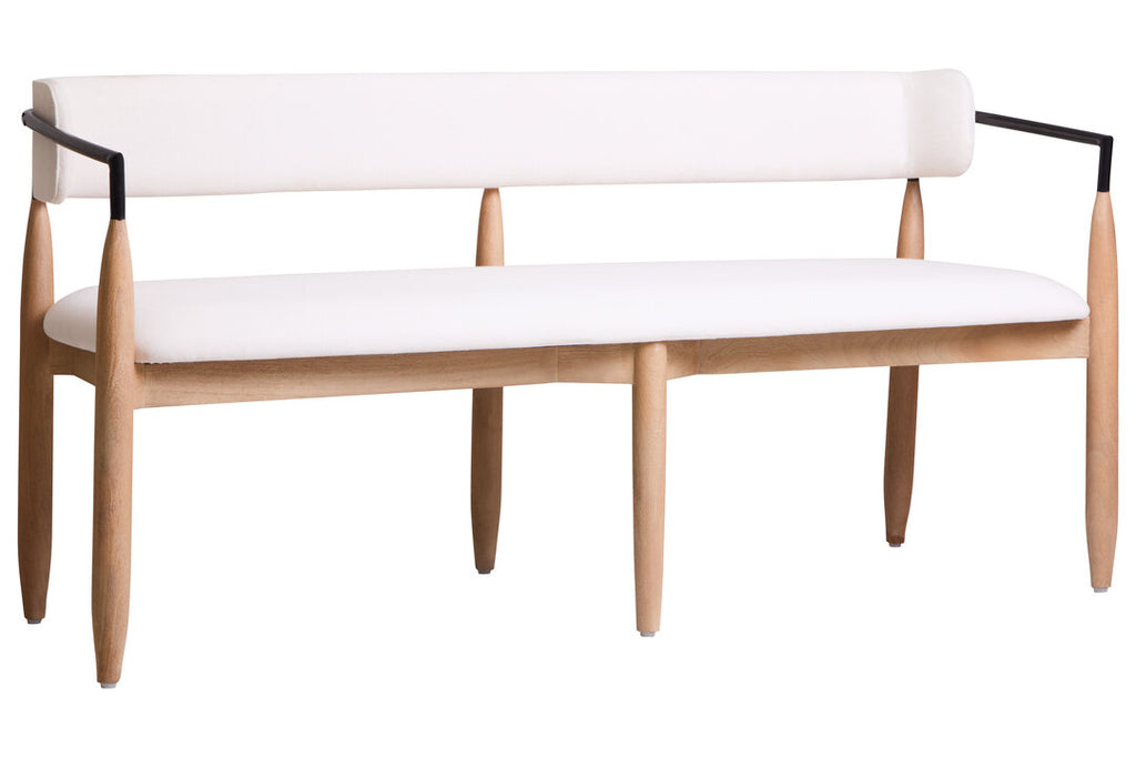 Maeve Dining Bench - Cream