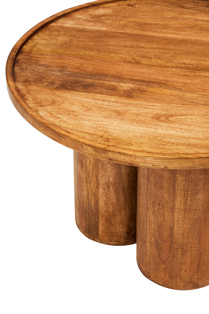Baylor Mango Wood Coffee Table - Natural