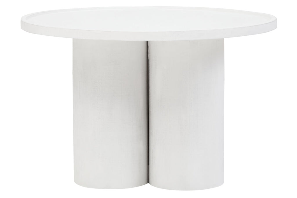 Baylor Mango Wood Coffee Table - White Wash