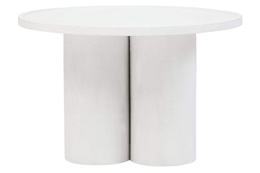 Baylor Mango Wood Coffee Table - White Wash