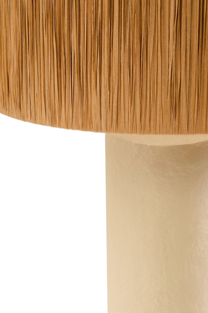 Tahlia Table Lamp with Natural Raffia Shade